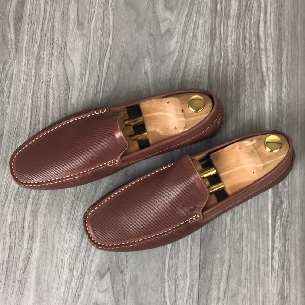 NWT Zanzara Loafers Venetian Driving Shoe Brown - Picture 4 of 8